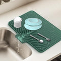 Dish Drying Mat for Kitchen Counter, by JACZZO