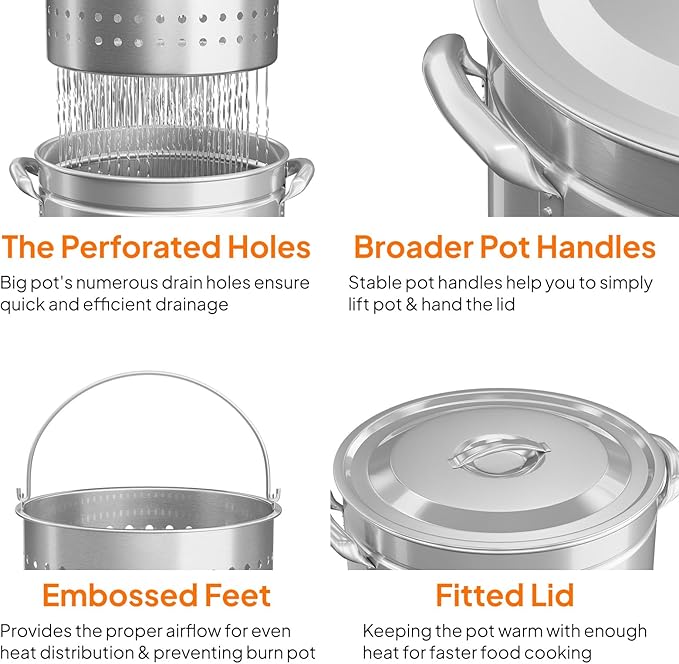 Bonnlo 44QT Turkey Fryer Pot - Image 6