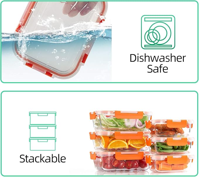 C CREST Glass Food Storage Containers - Image 4