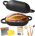 Enameled Cast Iron Oval Bread Oven by WelcometoSxmprail