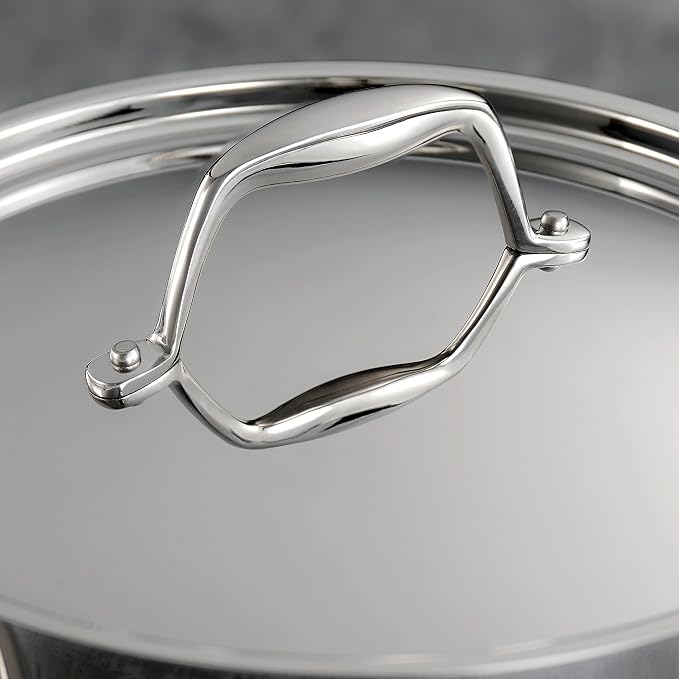 Tramontina Signature Tri-Ply Clad Stainless Steel 3-Quart Braiser Pan - Image 5
