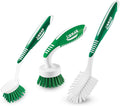Libman Green & White Cleaning Brush Kit, 3-Piece Set, All-Purpose Brushes by TheLibmanCompany