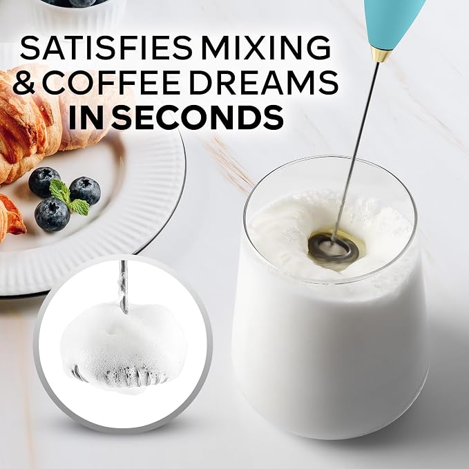 Zulay Kitchen Powerful Milk Frother Wand - Image 2
