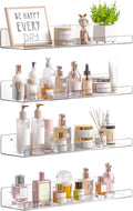 upsimples Acrylic Shelves for Bathroom Storage, Make up, Kids Bookshelf for by upsimples