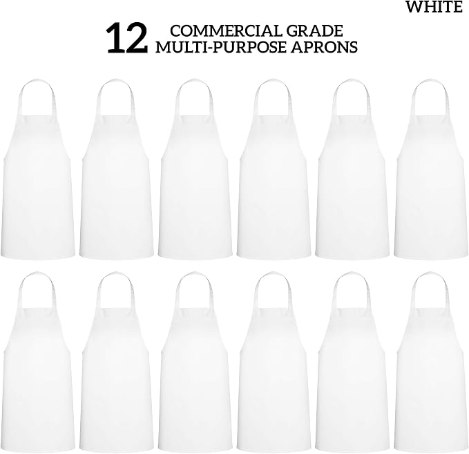 GREEN LIFESTYLE 12 Pack Bib Apron - Image 3