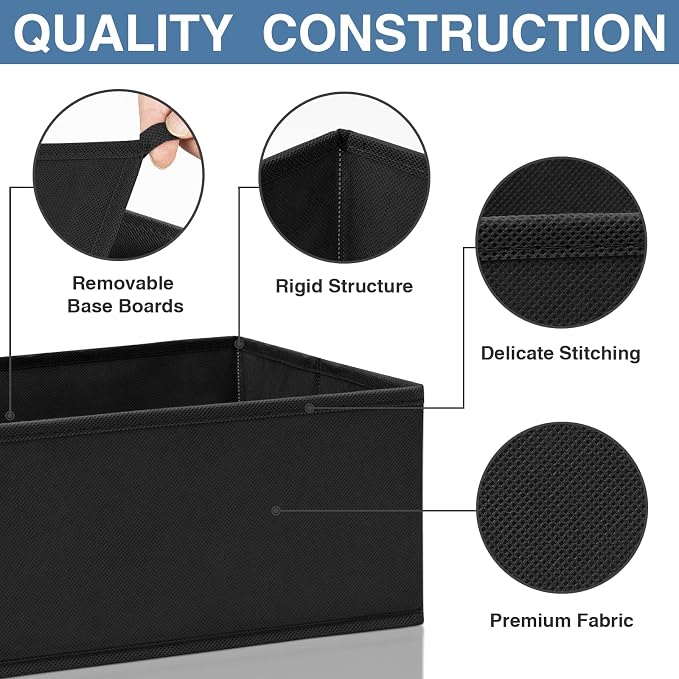 Criusia Drawer Organizer Clothes 12 Pack - Image 5