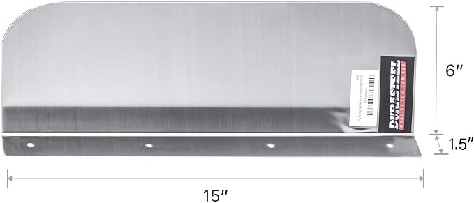 DuraSteel Stainless Steel Sink Splash Guard - Image 5