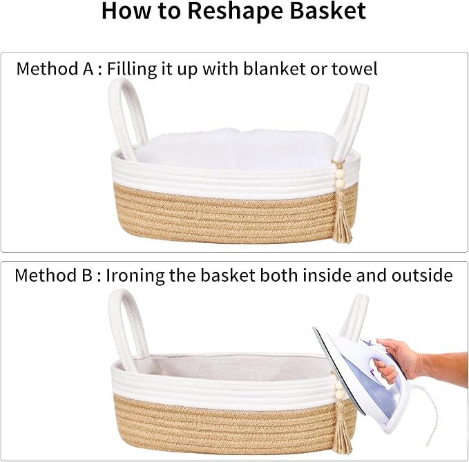 ABenkle Small Storage Basket for Toilet Tank Top - Image 8