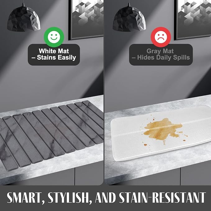 2 PCS Extra Large Stone Dish Drying Mat - Image 5