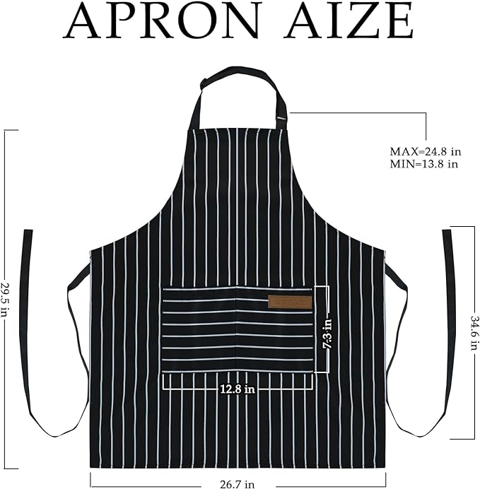 Taidven 2 Pack Apron - Image 2