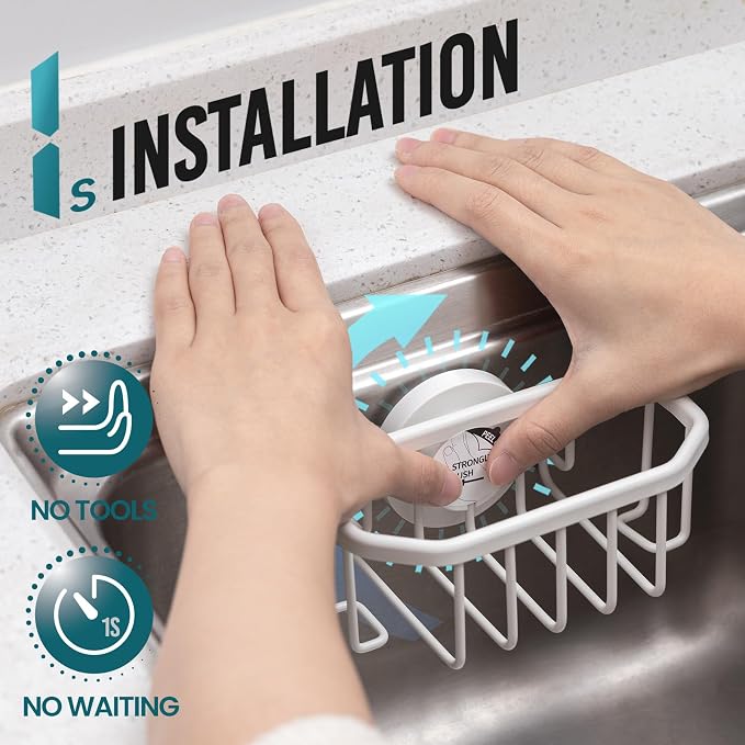 TAILI Sponge Holder for Kitchen Sink - Image 2