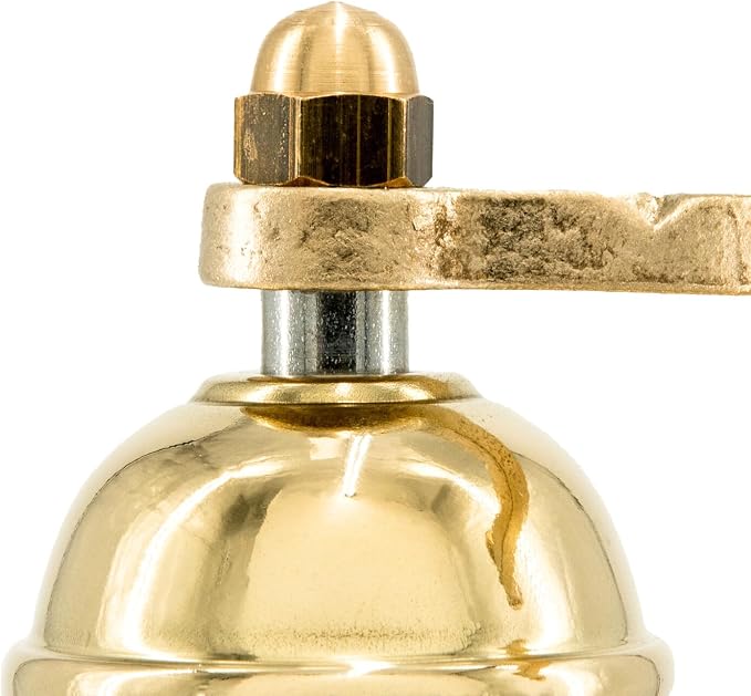 Alexander Home Original Greek Pepper Mill, 9-Inch Brass – European Manual - Image 5