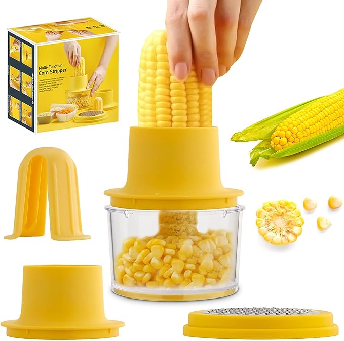 Corn Cob Stripper Tool, Corn Peeler by OLEKURT