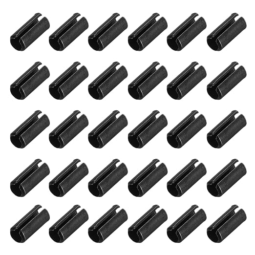 MECCANIXITY 120Pcs Slotted Split Roll Pins 7/50 Inch Dia. 3/10 Inch Length by MECCANIXITY