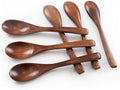 HANSGO 6PCS Wooden Spoons for Eating, 6 Inch Small Wooden Spoons for Honey by HansGo