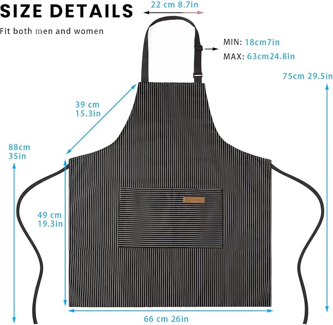 BeLuyi Adjustable Bib Apron - Image 3