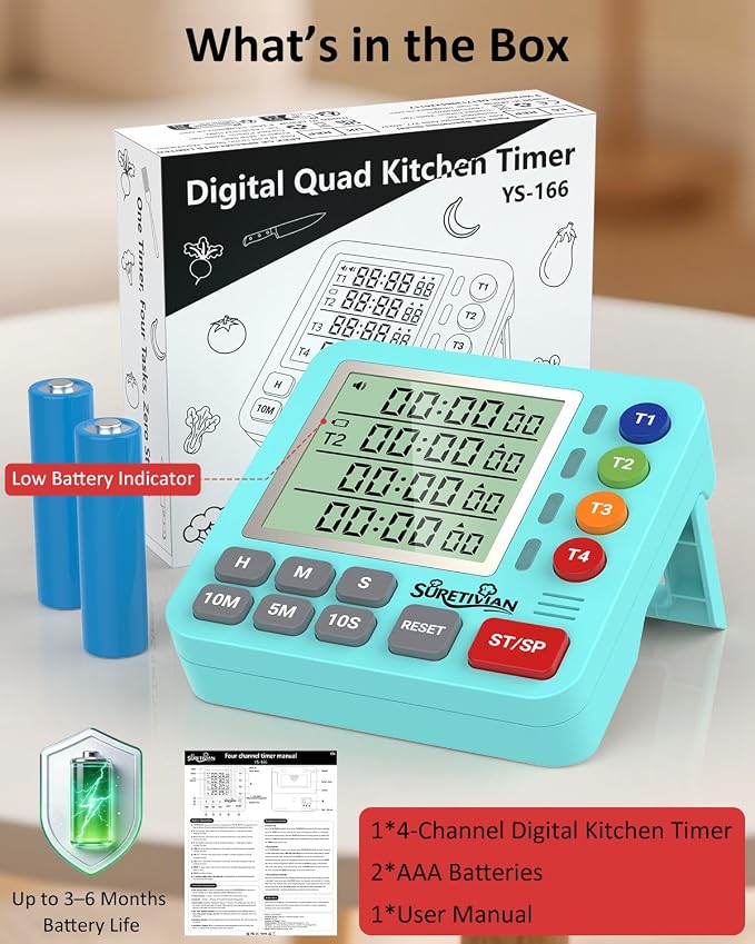 Digital Kitchen Timer for Cooking - Image 8