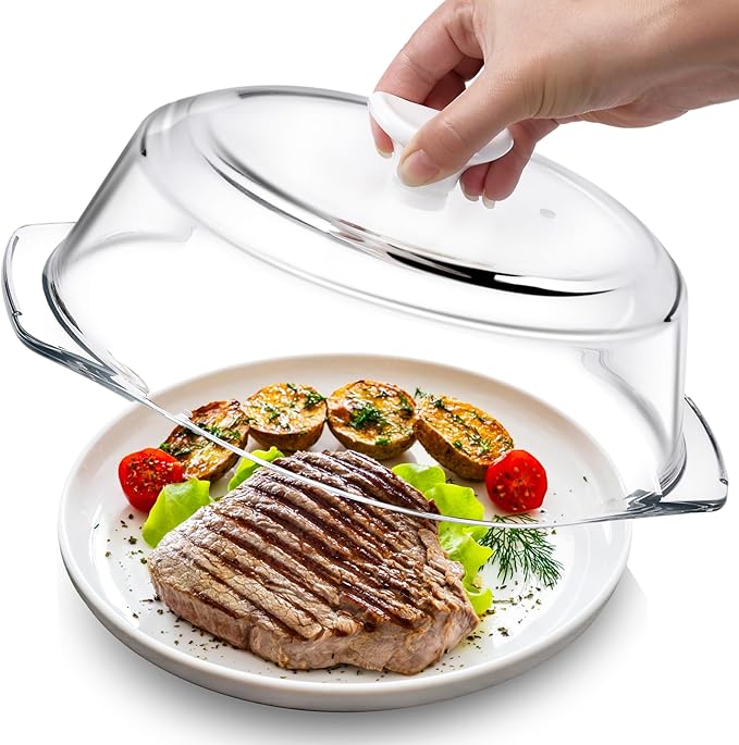 ACEPRUT New Upgrade Glass Microwave Splatter Cover by Unknown