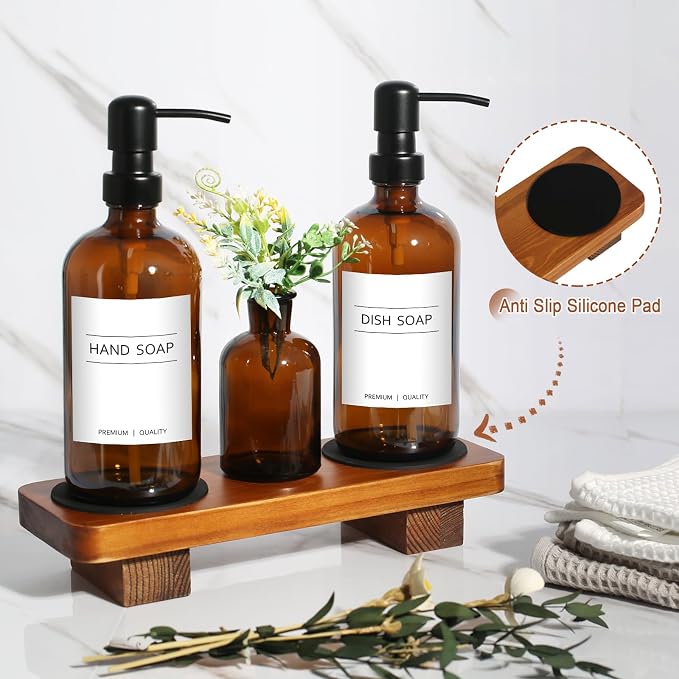 Kitchen Soap Dispenser Set - Image 4