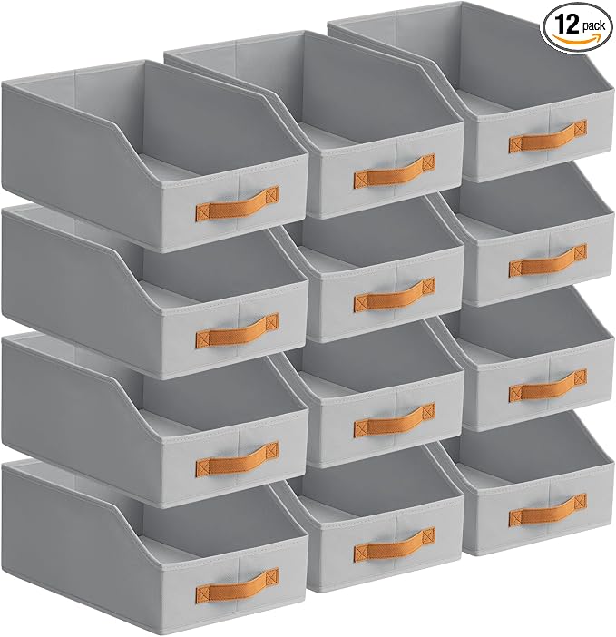 Homsorout Fabric Storage Bins for Organizing by Homsorout