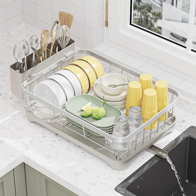 LIYI Drying Rack Tableware, Stainless Steel Drying Rack, 304 Stainless Steel by LIYIBambooHairBrush