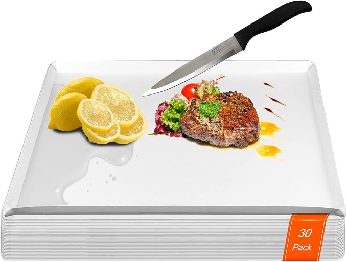 ZVP Disposable Cutting Boards 30 Count, Collapsible Cutting Board Sheet by ZVP