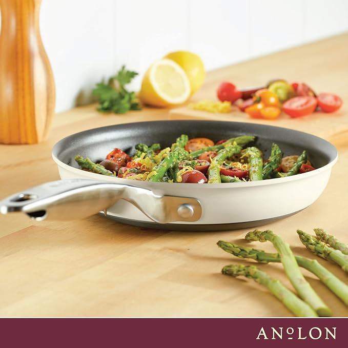 Anolon Achieve Hard Anodized Nonstick Frying Pan/Skillet, 8.25 Inch - Image 8