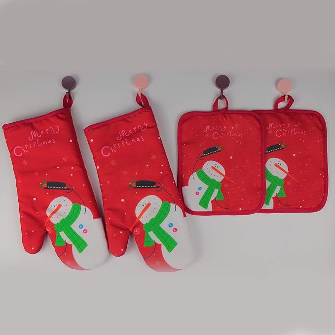 Oven Mitts and Potholders BBQ Gloves-Oven Mitts and Pot Holders - Image 7