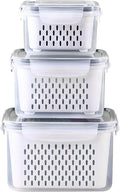 3Pack Fridge Food Storage Container Set by Ronanemon