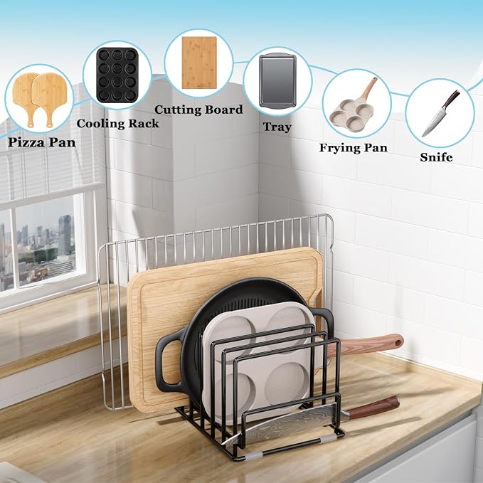 Cutting Board Organizer Rack - Image 8