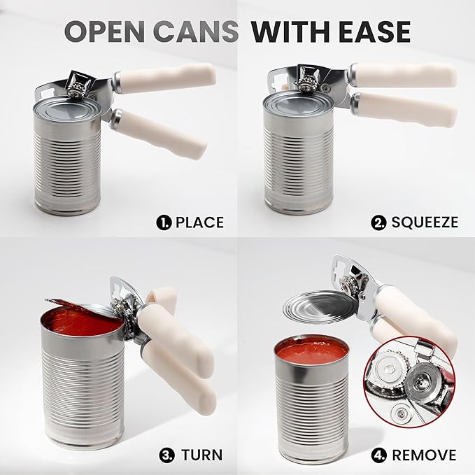 Zulay Kitchen Heavy Duty Stainless Steel Can Opener Manual - Image 6