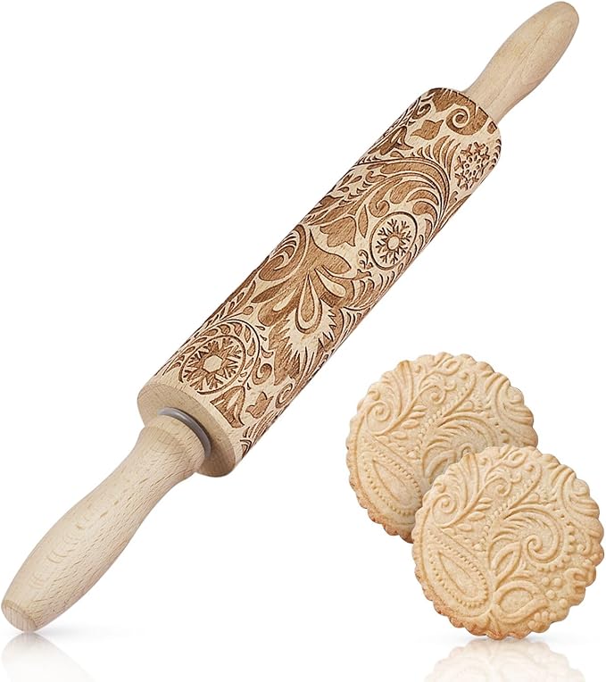 Flexzion Embossed Rolling Pins by Flexzion