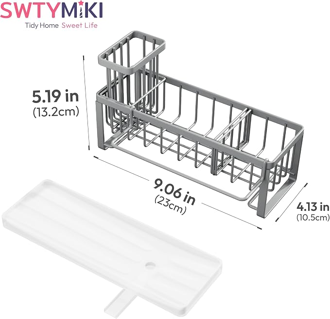 SWTYMIKI Sponge Holder for Kitchen Sink - Image 7
