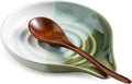 Ceramic Spoon Rest for Kitchen Counter & Stove, Large Spoon Holder for Cooking by Cormomu