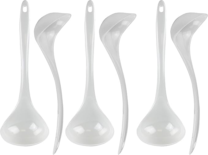 Reston Lloyd Melamine Soup Ladle Kitchen Utensil, Durable BPA-Free Plastic by RestonLloyd