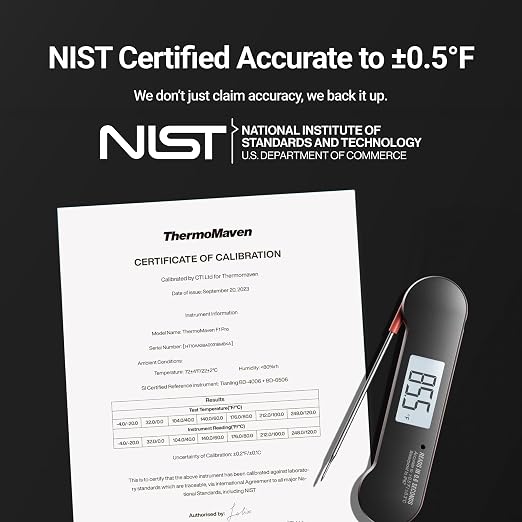 ThermoMaven Professional Meat Thermometer Digital, 0.6 Sec Instant Read - Image 3