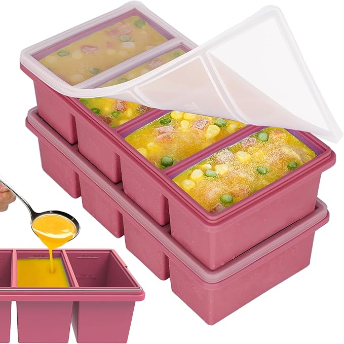 1 cup Silicone Freezer Trays by Unknown