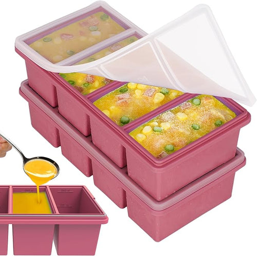 1 cup Silicone Freezer Trays by Unknown