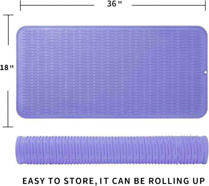 MicoYang Silicone Dish Drying Mat - Image 2