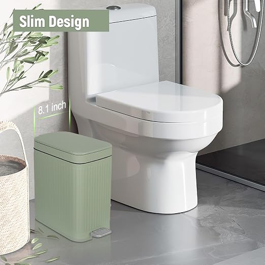 rejomiik Small Bathroom Trash Can - Image 2