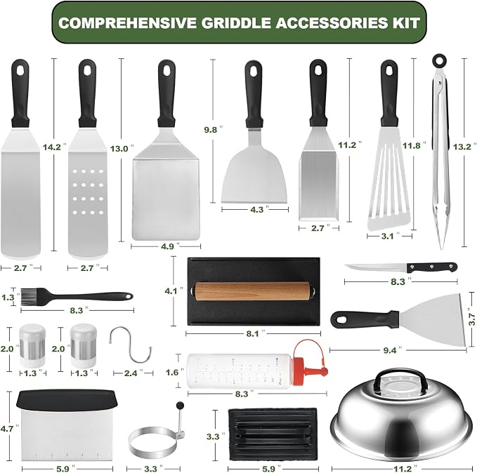 35PCS Griddle Accessories Kit, Flat Top Grill Accessories Set - Image 2