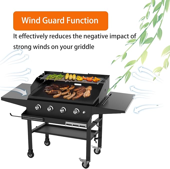 Universal Wind Guard and Warming Rack Fit - Image 4