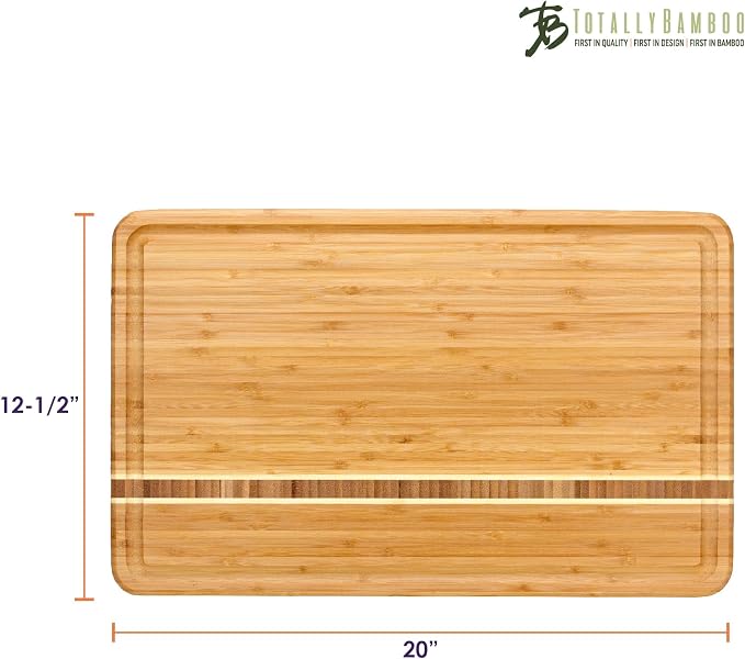 Totally Bamboo Dominica Large Cutting Board - Image 7
