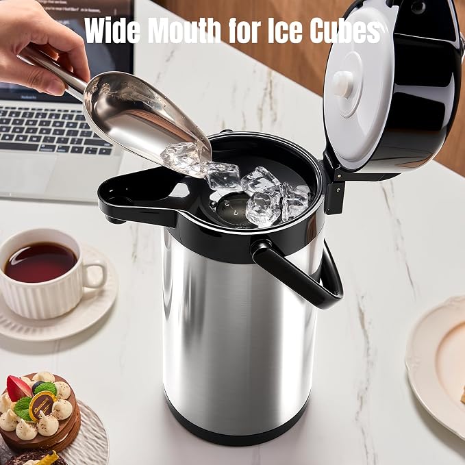 PARACITY Upgraded Airpot Coffee Carafe - Image 6