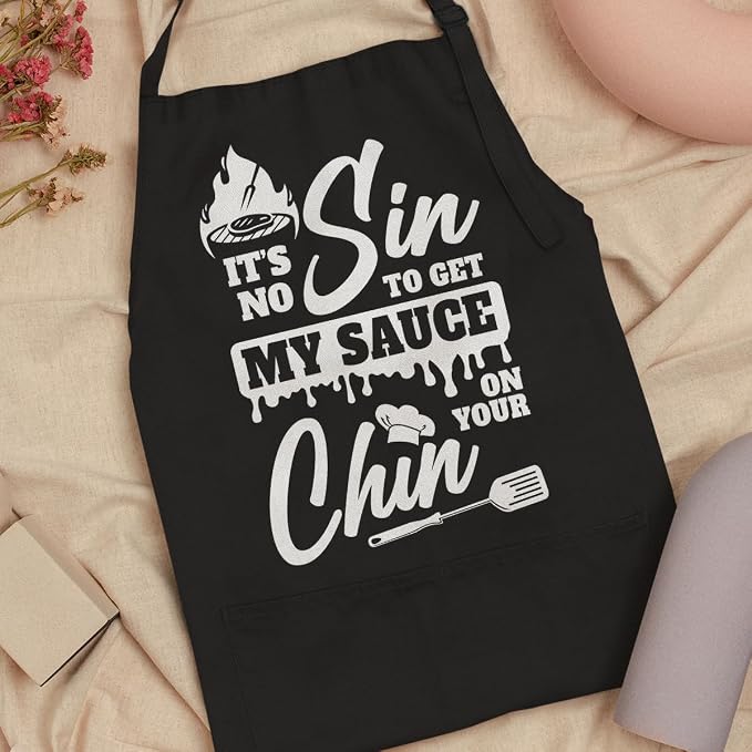 SANDJEST Funny Mens Aprons - Image 7