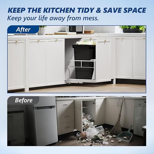 Insputer Pull Out Trash Can Under Cabinet - Image 9