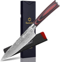 Sunnecko 5.5 Inch Small Chef Knife, High Carbon Stainless Steel Professional by Sunnecko