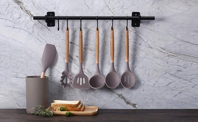 Mapthon Silicone Cooking Kitchen Utensils Set 6 PCS - Image 2
