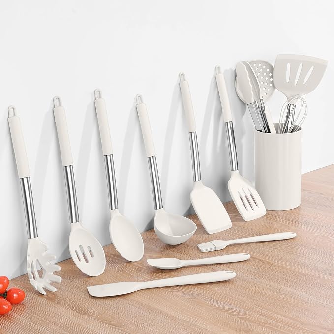 Onader Silicone Kitchen Utensils Set, Includes Heat Resistant Spatula Turner - Image 8
