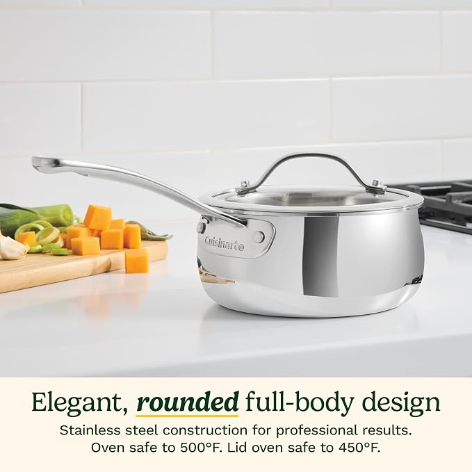 Cuisinart Copper Classic 2-Quart Saucepan - Image 3